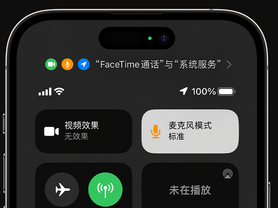 台州苹果授权维修网点分享iPhone在通话时让你的声音更清晰 