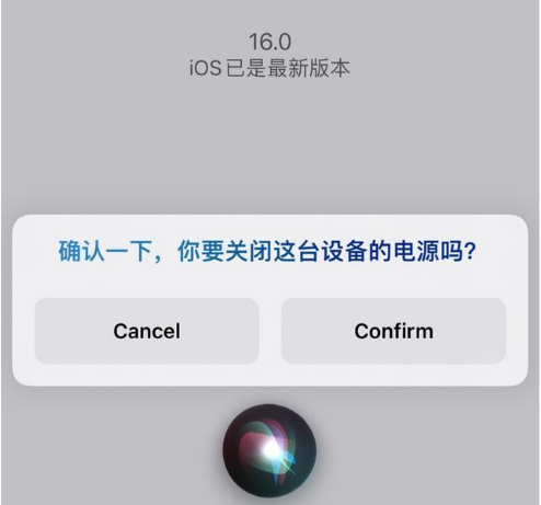 台州苹果手机维修分享iOS 16 Beta5为什么要取消Siri语音关机功能 