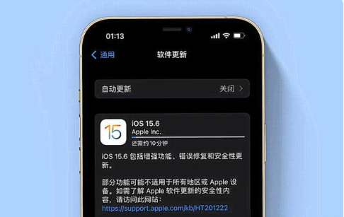 台州苹果手机维修分享iOS 15.6续航怎么样 