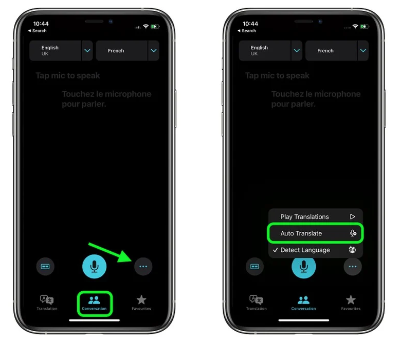 台州苹果手机维修分享iOS 15 “翻译” App 新改进 