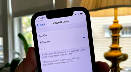 台州苹果手机维修分享iPhone 12如何打开或关闭5G网络 